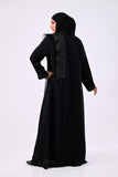Midnight Plume Abaya