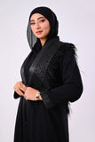 Midnight Plume Abaya
